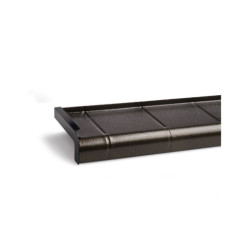 Aluminium tile Softline window sill, Antique Gold