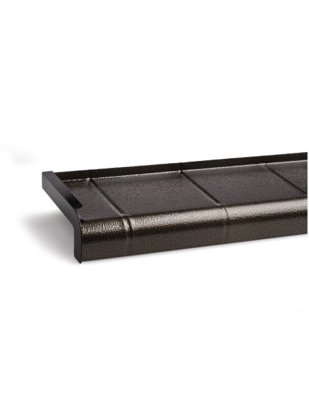 Aluminium tile Softline window sill, Antique Gold