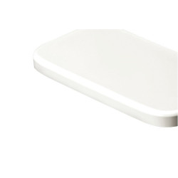 Coated MDF window sill, White High Gloss 2