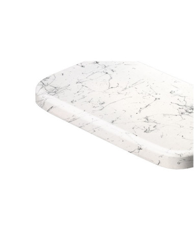 Coated MDF window sill, Marble White