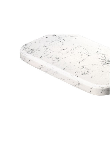 Coated MDF window sill, Marble White