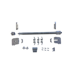 Drive for simple skylight roller blind with a masking plate