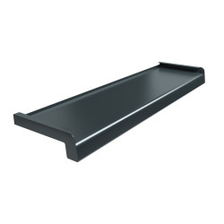 Softline steel window sill, Anthracite RAL 7016
