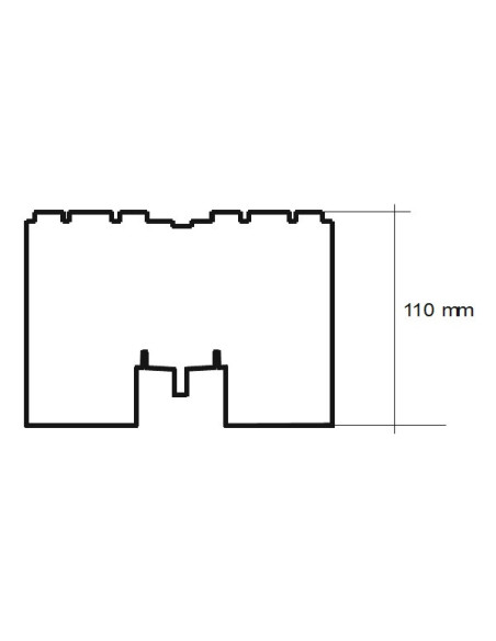 Podwalina systemów XPS HS/HST SunnySill 1180mm