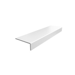 PVC renovation chamber window sill, White
