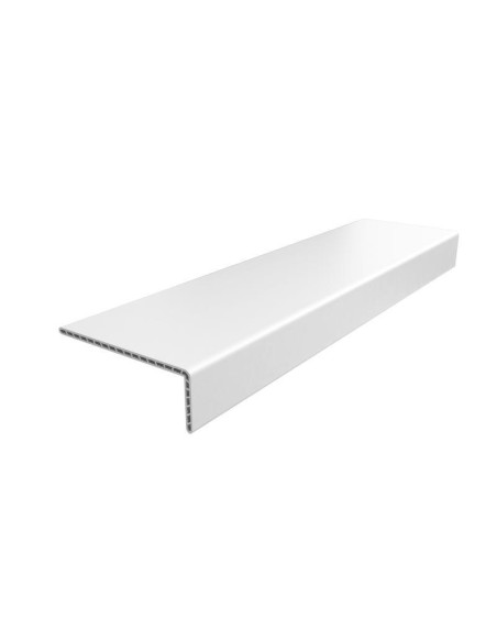 PVC renovation chamber window sill, White