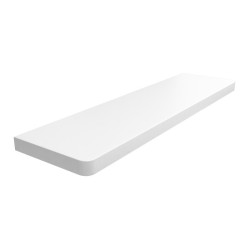 Laminated MDF window sill, White Matt series M