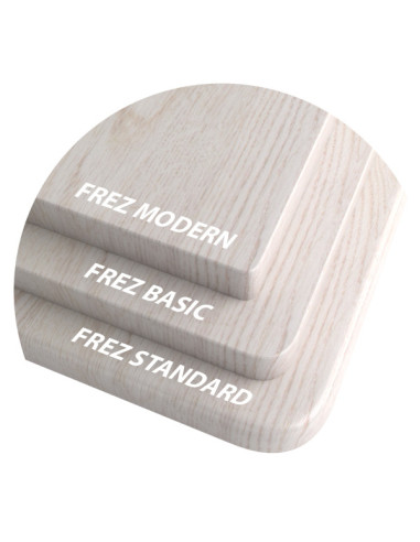 Laminated MDF window sill, Bleached Oak series M