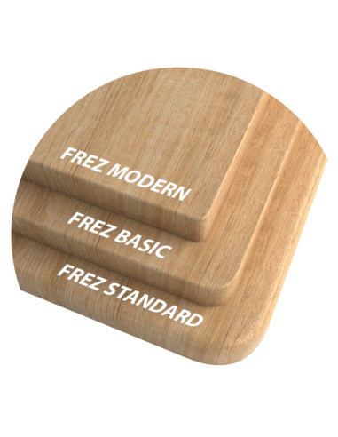 Laminated MDF window sill, Natural Oak series M