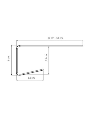 Double-sided caps for Premium PVC renovation internal window sills