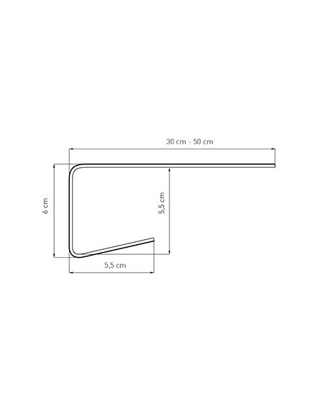Double-sided caps for Premium PVC renovation internal window sills