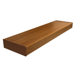 Premium PVC renovation window sill, Golden Oak