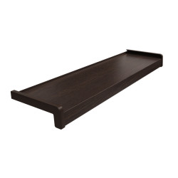 Veneered steel window sill Standard, Wenge