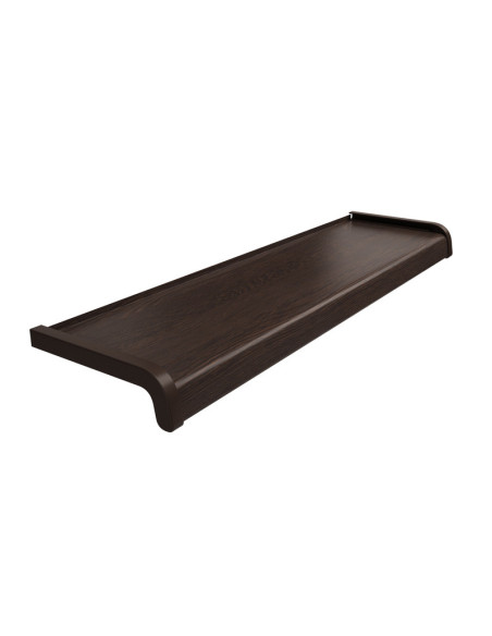 Softline Veneered steel window sill, Wenge