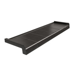 Aluminium tile Softline window sill, Antique Anthracite