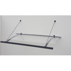 Acrylic Canopy GUTTA SWING M 160 x 82 x 18 cm 2