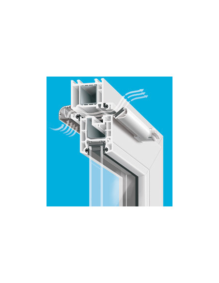 Pressure controlled trickle vent TRDN II