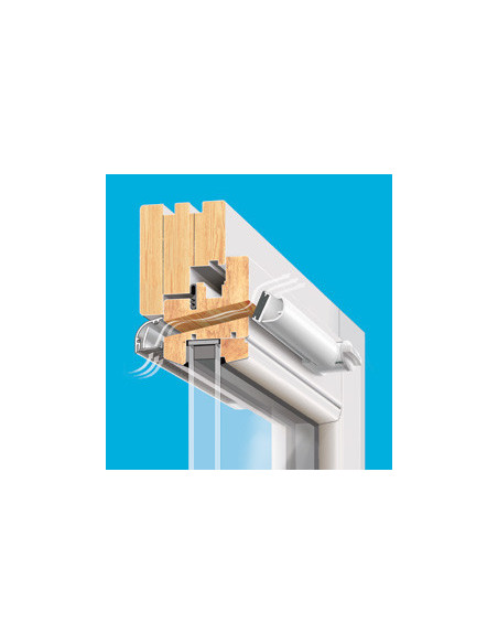 Pressure controlled trickle vent TRDN II
