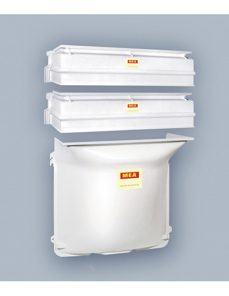 MULTINORM basement light well 3in1 with a grid grating 30/30