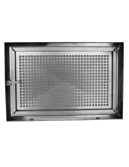 Steel single-sashed basement window SD1 - galvanized
