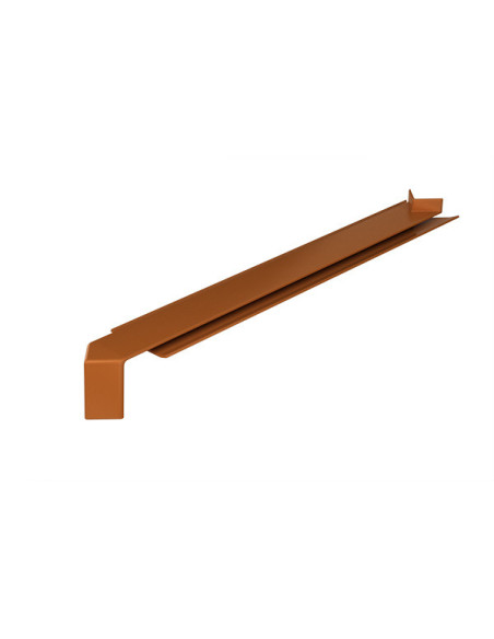 Aluminium corner connector for external window sills Standard