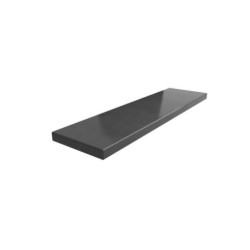 Quartz conglomerate window sill, Crystal Anthracite
