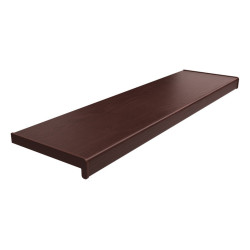PVC chamber window sill, Mahogany