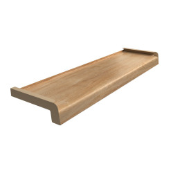 Softline Veneered steel window sill, Natural Oak
