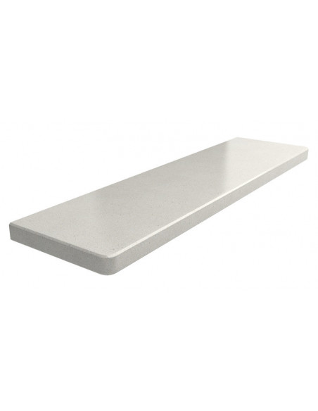 Conglomerate window sill, Bianco Mandorla