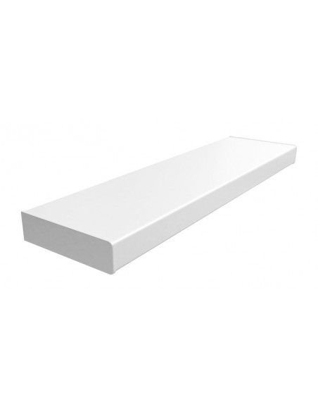 Standard PVC renovation window sill, White