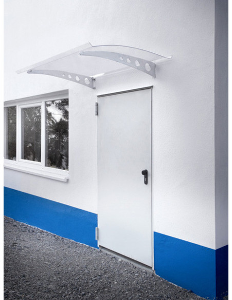 PICOTOP galvanised steel flat canopy 180x90 cm