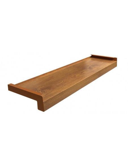 External Window Sill Lacquered Steel Standard Golden Oak