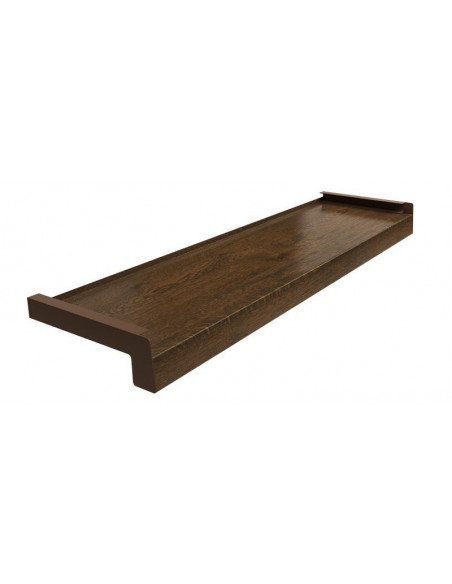External Window Sill Steel Varnished Walnut Standard