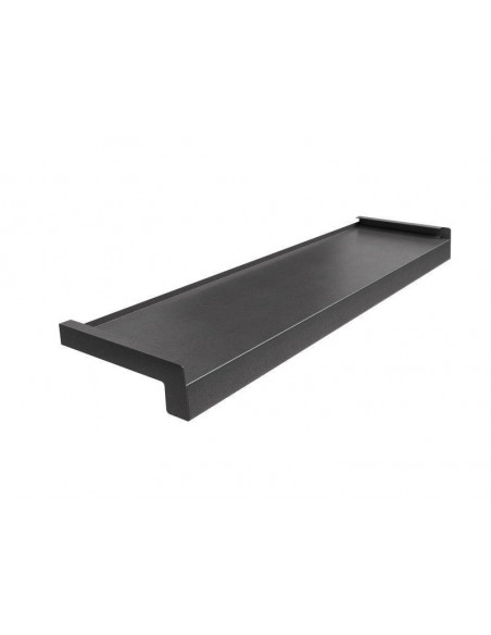 Steel window sill Standard Anthracite RAL 7016 sandblasted