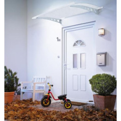 Flat Door Canopy PICOTOP, Galvanized Steel