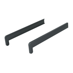 Double-sided caps for PVC chamber internal window sills