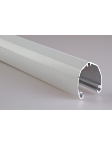 Day and night roller blind - aluminium weight bar