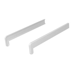 Double-sided caps for PVC chamber internal window sills 2