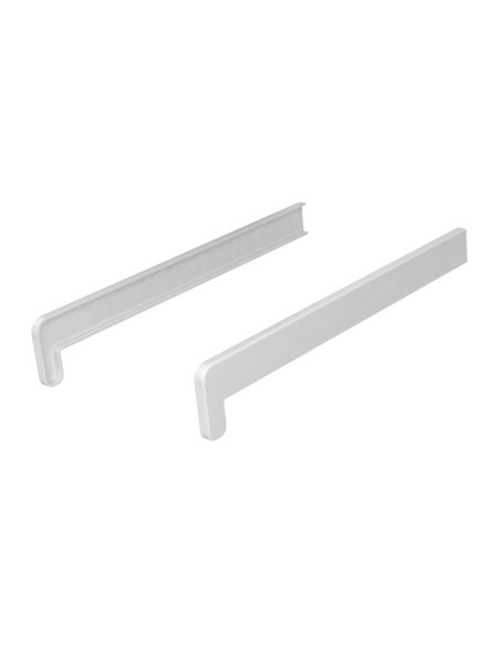 Double-sided caps for PVC chamber internal window sills