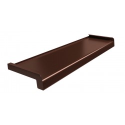 copy of Aluminium window sill Standard Brown RAL 8019