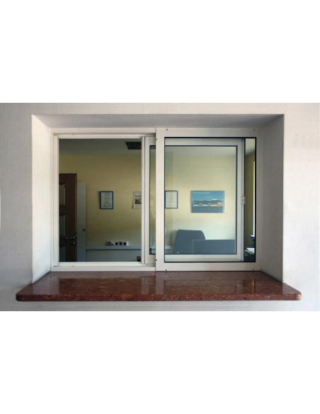 copy of Vertically sliding infeed/cashier window with actuator