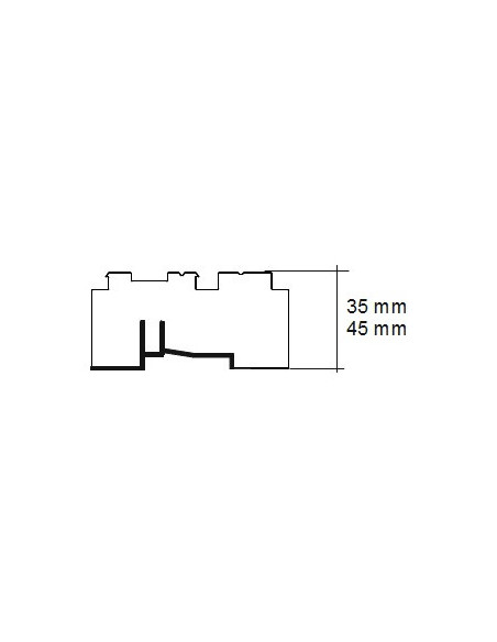 copy of Ciepła listwa przyparapetowa XPS PRIME  - SunnySill Economy 1180mm