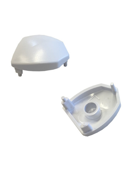 Aluminium day & night weight bar end cap