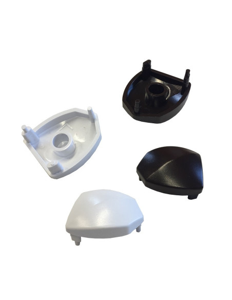 Aluminium day & night weight bar end cap