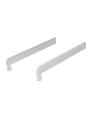 Double-sided caps for PVC chamber internal window sills