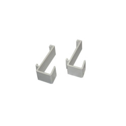 Plastic flexible hanger, Mini straight roller blind