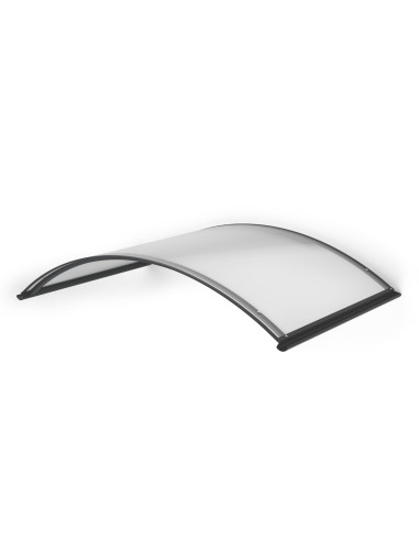Arch canopy GUTTA RONDO 130 x 70 x 22 cm, polycarbonate