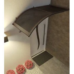 Arch Door Canopy 160 x 75 x 75, Cellular Polycarbonate