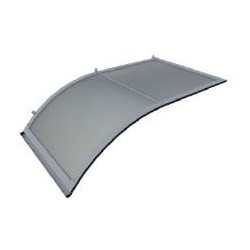 Arch Door Canopy 160 x 75 x 75, Cellular Polycarbonate 2