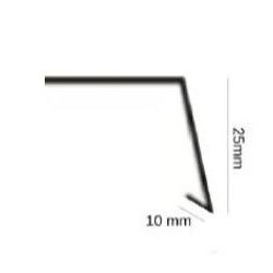 copy of Aluminium caps for Standard external window sills 2